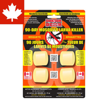 Doktor Doom 90 Day Mosquito Larva Killer 4 pk